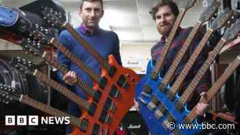 'Rare' multi-neck guitars fail to sell at auction