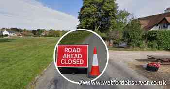 Gas leak causes emergency road works in village