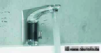 Armaturen mit Infrarotsensoren sparen Wasser