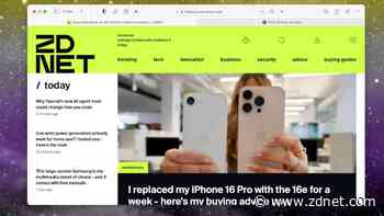 I found an iPhone and Mac browser that's faster, safer, and easier than Safari