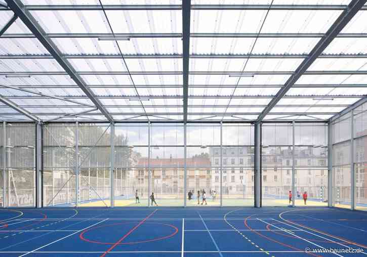 Kendo, Fußball und Graffiti - Sportzentrum in Paris von Graal architecture