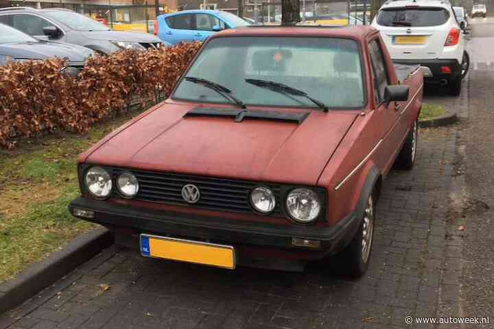 De Volkswagen Caddy begon ooit als pick-up - In het Wild