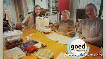 Leerlingen Virga Jesse op bezoek in woonzorgcentrum Hogevijf in Hasselt