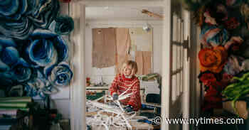 Danish Paper Artist Specializes in Large Paper Flowers