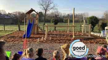 Kleuterschool Meeswijk krijgt nieuw speeltoestel dankzij opbrengsten van ouders