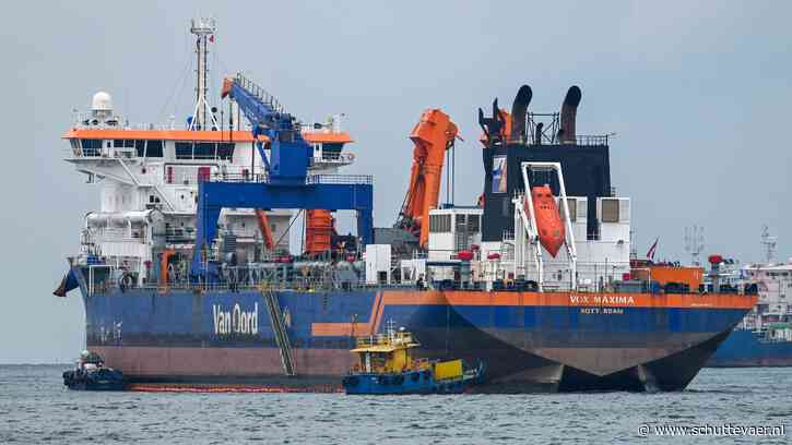 Bemanningsleden Van Oord-schip Vox Maxima bekennen schuld rond olielek Singapore