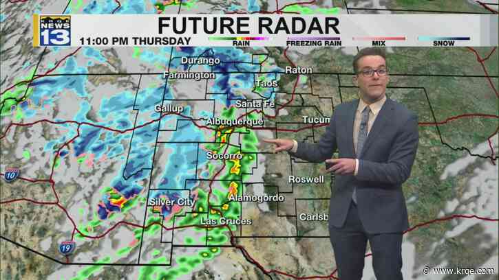 Storm weakens but another New Mexico Windstorm will arrive