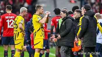 "Sehr, sehr wichtiges Zeichen": BVB-Spiel in Lille nach acht Minuten aus gutem Grund unterbrochen