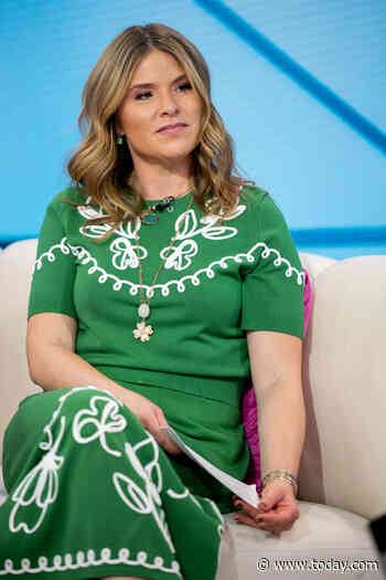 Jenna Bush Hager has ‘coffee with her younger self’ in viral trend. See what she wrote