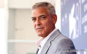 George Clooney ditches signature silver fox look ahead of Broadway debut
