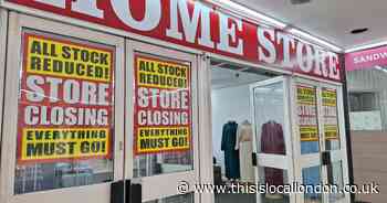 Huge store in former Romford Debenhams 'closing down'