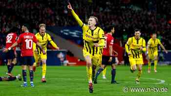 BVB erreicht CL-Viertelfinale: Dortmund überwindet Katastrophenstart dank DFB-Doppelpack