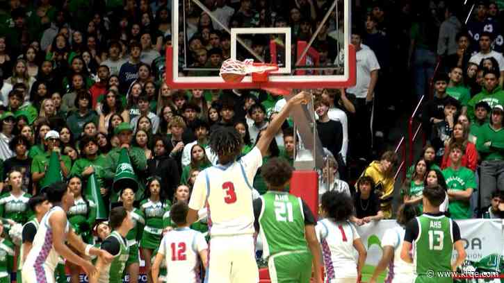Boys 5A quarterfinal - Explosive 3rd quarter lifts Sandia over AHS