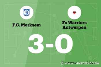 R. Gys scoort twee keer voor FC Merksem B in wedstrijd tegen Warriors