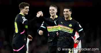 Uitgeschakeld PSV verzacht pijn van recordnederlaag met remise in Londen door wereldgoal Driouech