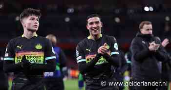 PSV-uitblinker Couhaib Driouech na weergaloos doelpunt tegen Arsenal: ‘Mijn familie stuurde de beelden door’