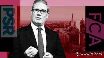 UK financial regulators in retreat as prime minister piles on pressure