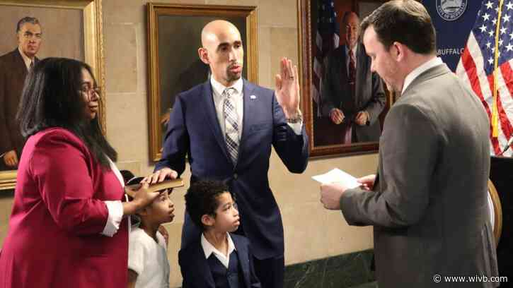 Raymour Nosworthy sworn in as Buffalo's new finance commissioner