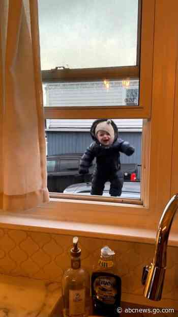 WATCH:  Baby plays 'flying peekaboo' and it's the cutest thing you'll see today