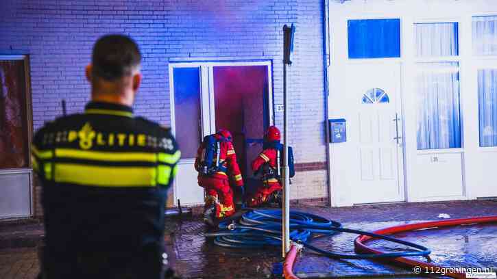 Melding woningbrand in Delfzijl blijkt `mogelijke rookbom`