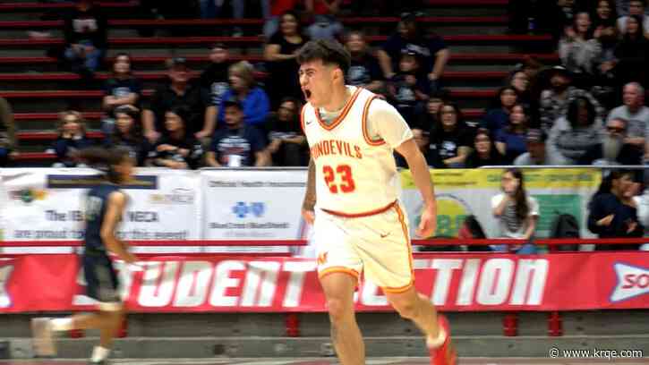 Boys 4A quarterfinal - Espanola's Fresquez lights up No. 6 Silver