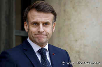 Emmanuel Macron says Europe must be ready to defend Ukraine without U.S. assistance