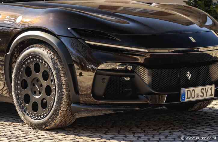 Offroaden met een nieuwe Ferrari, kan dat?