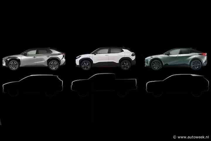Toyota komt met nog drie EV’s voor Europa, inclusief pick-up