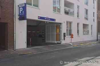 Ondergrondse parking Oud College tijdelijk gesloten wegens herstellingswerken