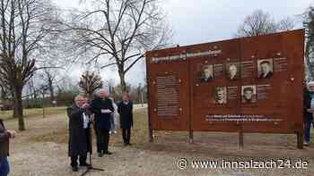 Neue Gedenktafel in Burghausen erinnert an Widerstandskämpfer gegen den Nationalsozialismus