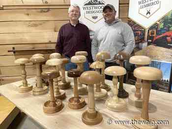 Handcrafted wig stands bolstering spirits for Kingston cancer patients