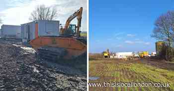 Survey works for data centre being 'dismantled' after enforcement visit