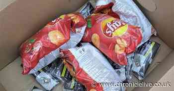 Illegal tobacco products hidden in boxes of crisps and juice seized from Newcastle shops