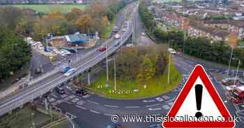 TfL issues update on start date for Gallows Corner lane closures