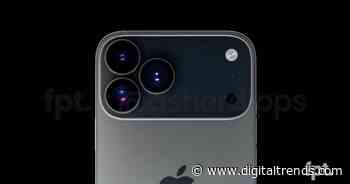 iPhone 17 Pro Max camera design possibly leaked in new image