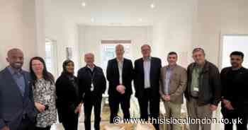 Temporary home goes on display in Romford Market