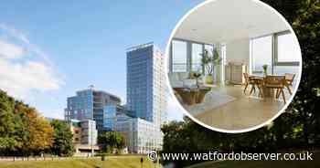 Inside the penthouse apartment for sale in Watford's new tallest building