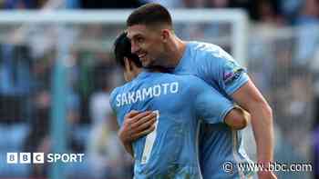 Rampant Coventry 'not doing much wrong' - Thomas