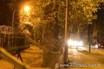 Britisches Militär lässt in Sennelager zwei Meter hohe Zäune bauen