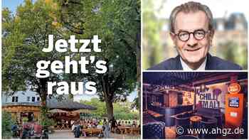 Das neue ahgz E-Paper: Top-Thema Außengastronomie – fröhlich im Freien