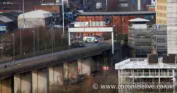 Cars allegedly rammed into each other near Newcastle bar before crashing on Redheugh Bridge