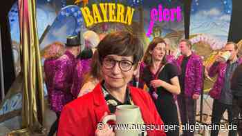 Augsburgerin Natalie Hünig als Saskia Esken auf Nockherberg: „Etwas knäckebrotig“