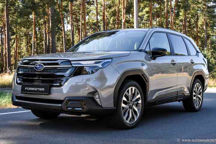 Subaru Forester minder duur door nieuwe uitvoeringen