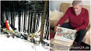 Flugzeug prallt gegen Kampenwand: Rosenheimer (80) erlebte die dramatischen Minuten an Bord