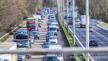 40 minuten file richting Genk door ongeval op E314 in Zolder