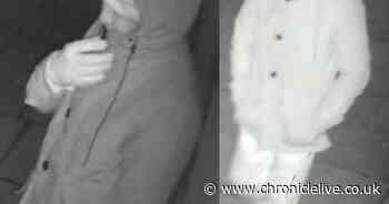 Police in Sunderland release CCTV pictures after early morning armed robbery at shop