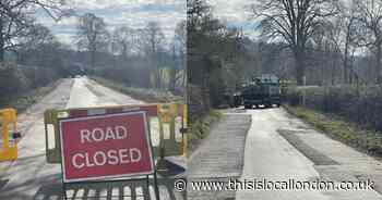Roofing firm forced to intervene over 'extremely dangerous' Bromley potholes