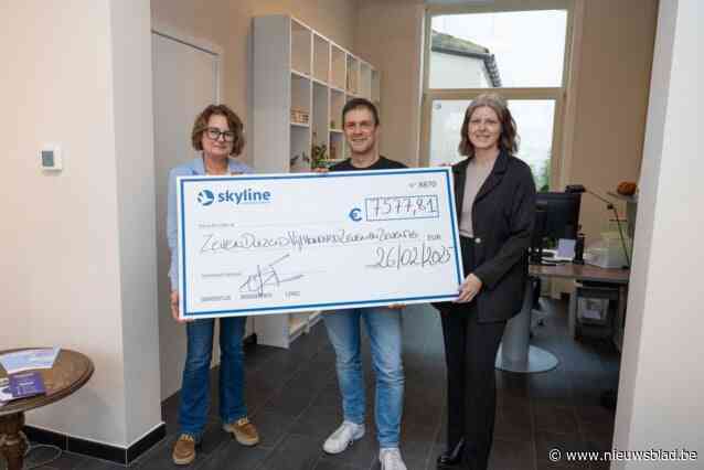 Skyline schenkt ruim 7.500 euro aan Tejo-huis