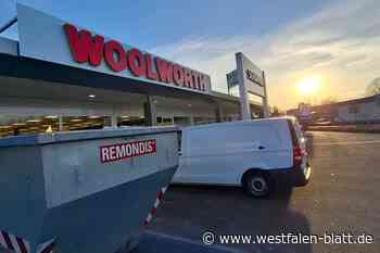 Bau der neuen Woolworth-Filiale läuft