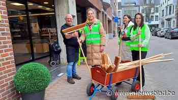 Gratis borstels voor handelaars om Bilzen-Hoeselt schoon te houden